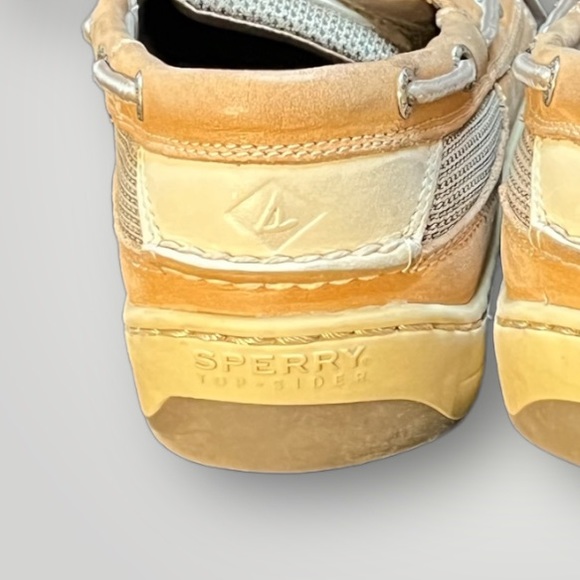 Sperry Tarpon Boat Shoes Leather Sz 9 - Picture 8 of 16